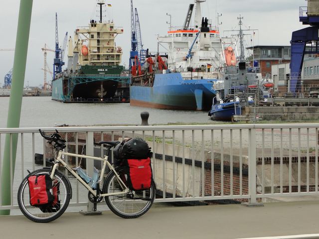 Die Nordsee empfängt uns rau