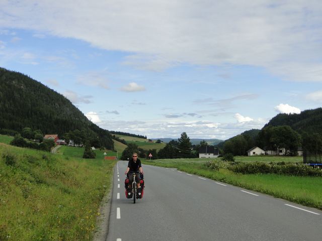 Schöne Touristen- Küstenstraße